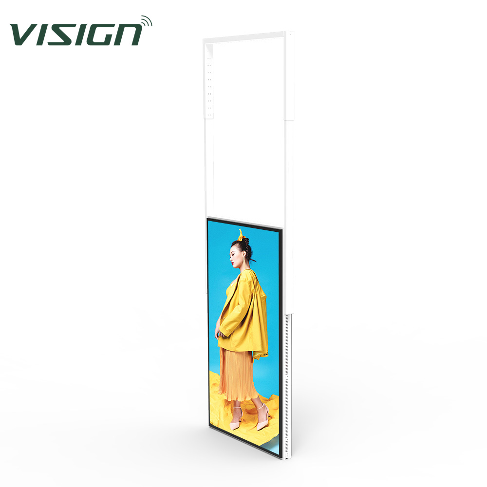Ultra Thin Double side Digital Signage with Tempered Glass is Original stock in 2024